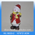 Popular ceramic snowman for christmas decoration